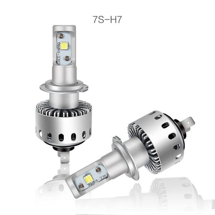 2Pcs/Lot Canbus H7 H4 110W 26000LM Cree XHP-70 50 Chip LED Headlight