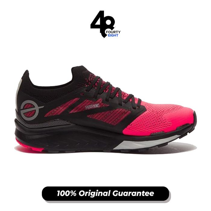 Sepatu Outdoor Pria The North Face Flight Vectiv Brilliant Coral TNF Black (NF0A4T3L50T) Original