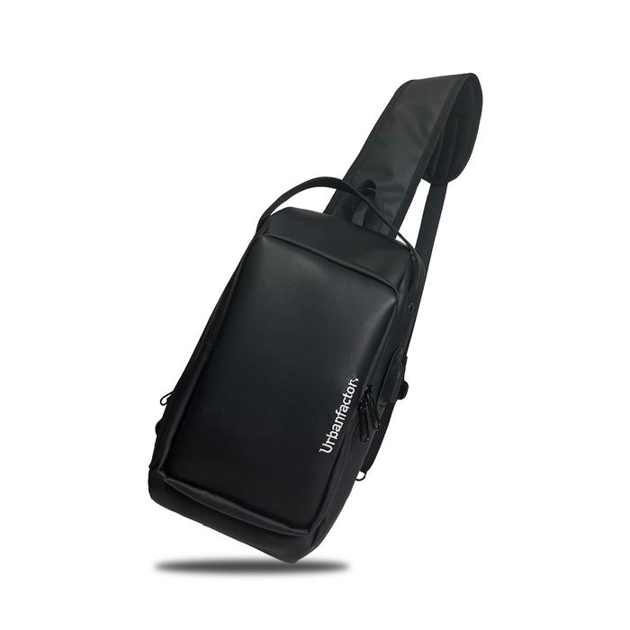NEXO BLACK |MANNEEDME x URBAN| Tas Selempang Pria Wanita Sling Bag Dada ORIGINAL