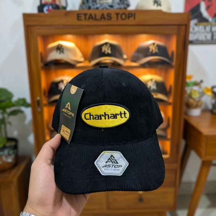 [Free Sticker] Topi Pria / Wanita Topi Premium / Topi Baseball Topi Polocap Bordir Charhartt