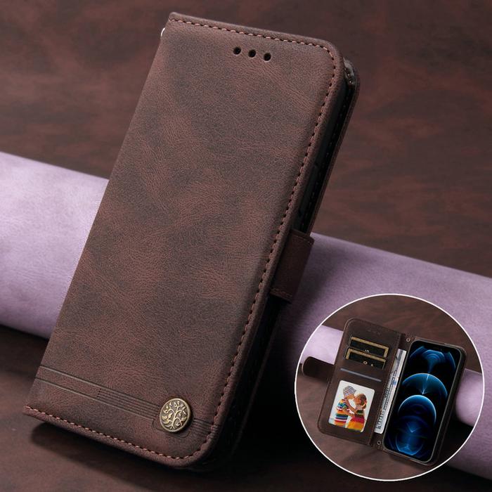 LUXURY Flip Case for OPPO A54S A57 S Book Cover Leather 360 Protect