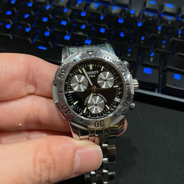 Jam tangan pria TISSOT PRS 200 stainless steel