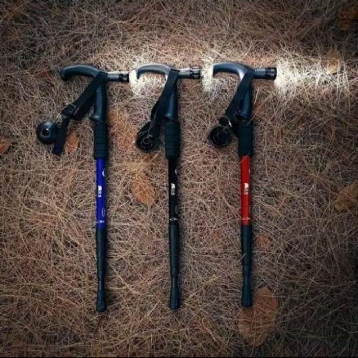 Tracking pole trekking pole tongkat pendaki senter