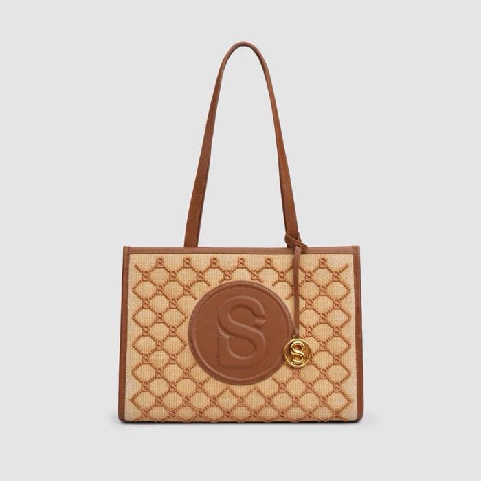 Biverly aliya tote bag small buttonscvres (NOBOX)