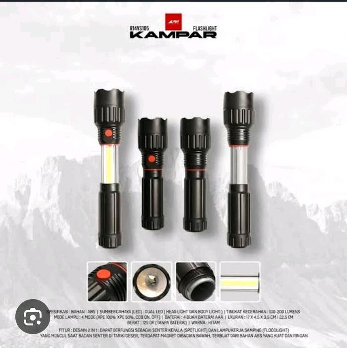 FLASHLIGHT SENTER AREI KAMPAR