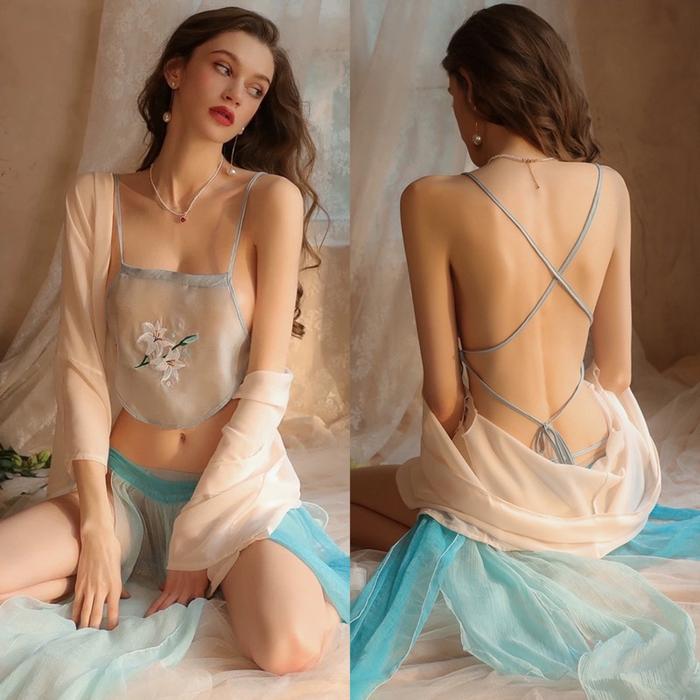 Sexy Lingerie Costume Hanfu Lingerie Seksi baju tidur sexy wanita / Kostum Hanfu lingerie sexy wanit