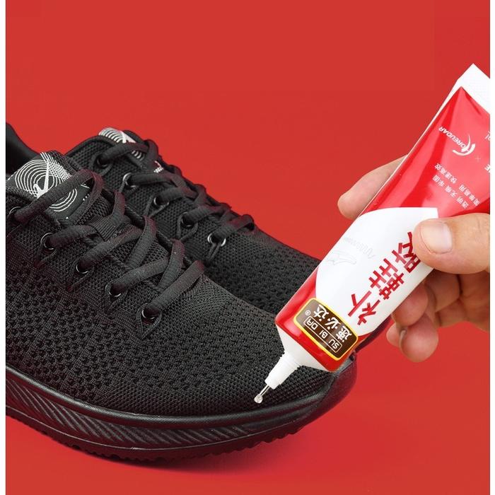 Lem Sepatu Super Kuat Tahan Air 60 Ml Lem Sandal Sepatu Bola Sepatu Kulit Lem Sepatu Premium