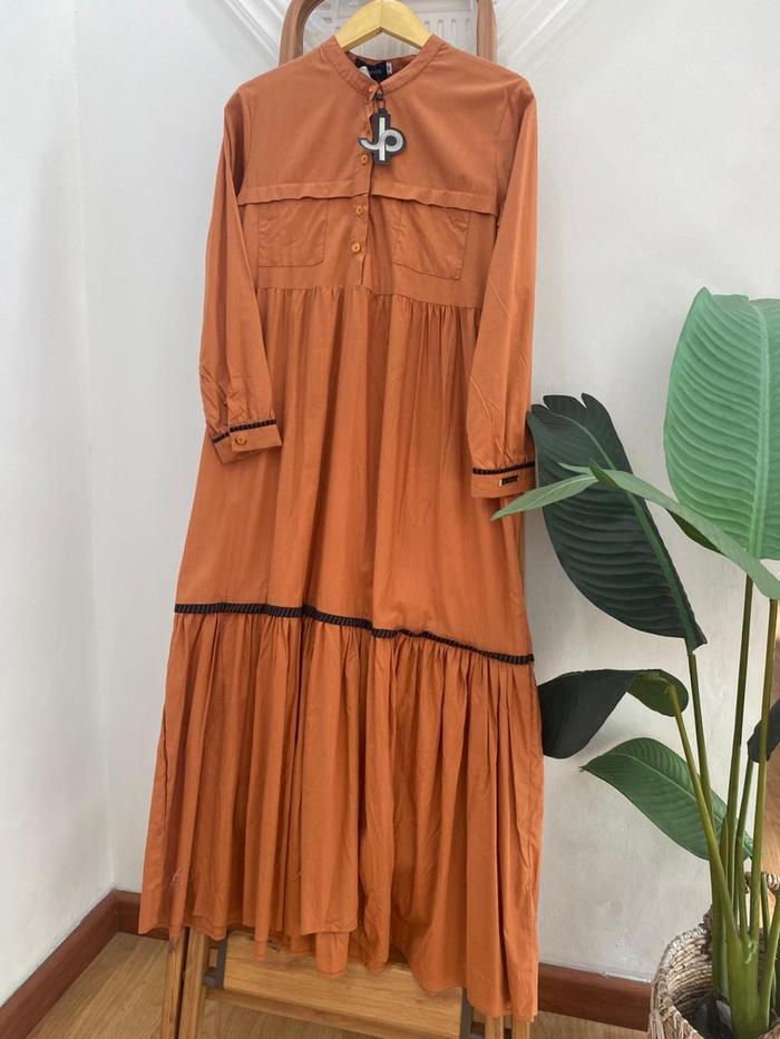 JOURNEY LULA DRESS TERACOTTA