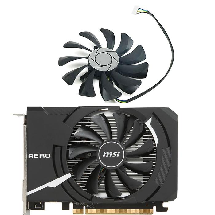 NEW 85MM 4PIN HA9010H12SF-Z GTX 1060 AERO ITX GPU Fan,For MSI RX 560 、GTX 1050 1060 AERO ITX Graphic