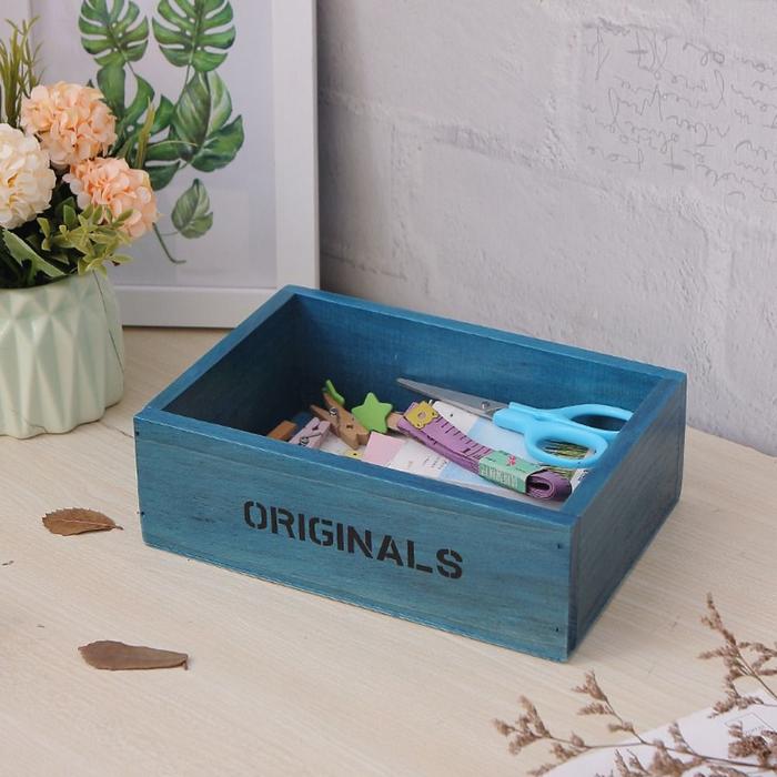 Large Capacity Wooden Storage Box Multi-function Exquisite Jewelry Box Portable Rectangular Storage