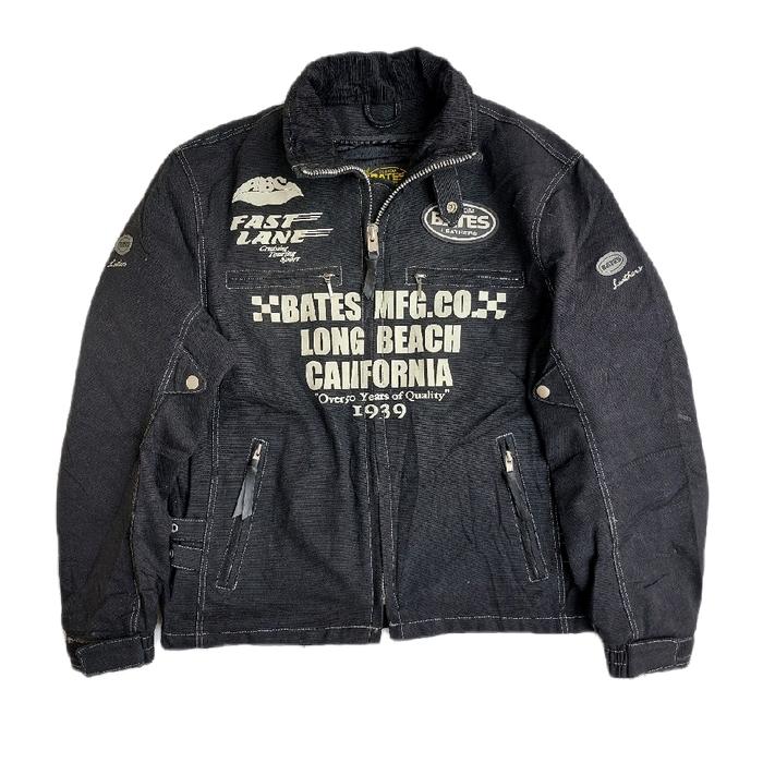 BATES Jaket Motor Biker Touring Riding Jacket Mesh