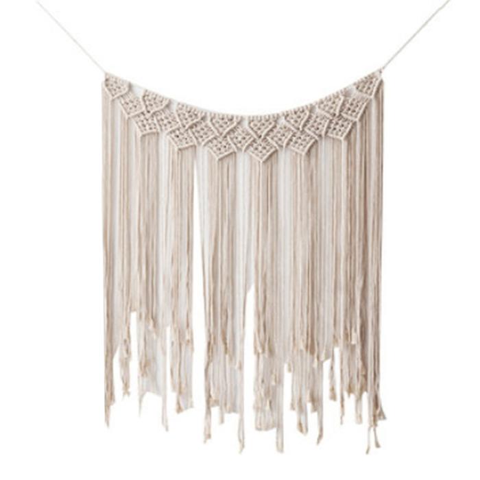 Macrame Wall Hanging Tapestry Boho Wedding Backdrop Large Curtain Home Decor Wedding Handmade Backdr