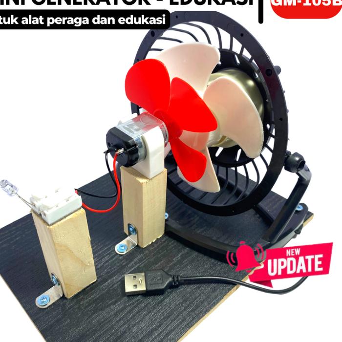 Maskuubin STEM Kit Mini Wind Turbine – Teaching Model Generator