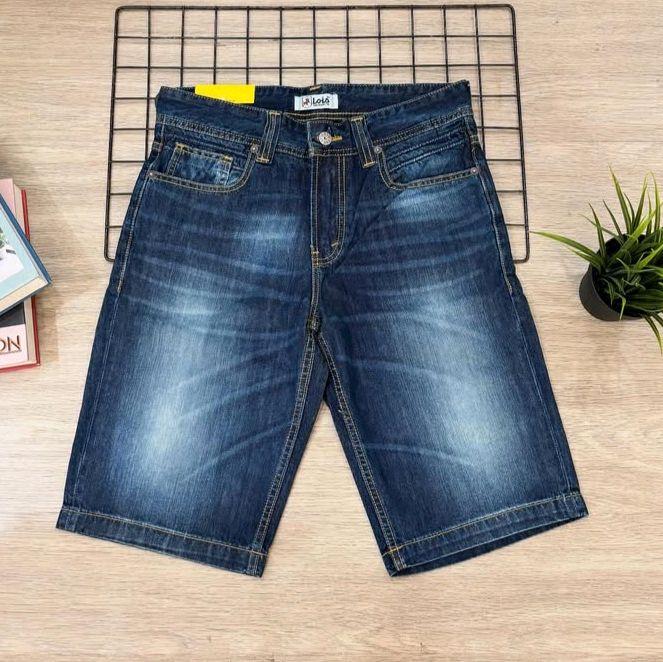 CDP193C Celana pendek jeans denim pria LOIS original murah terbaru 30. 3second emba cardinal