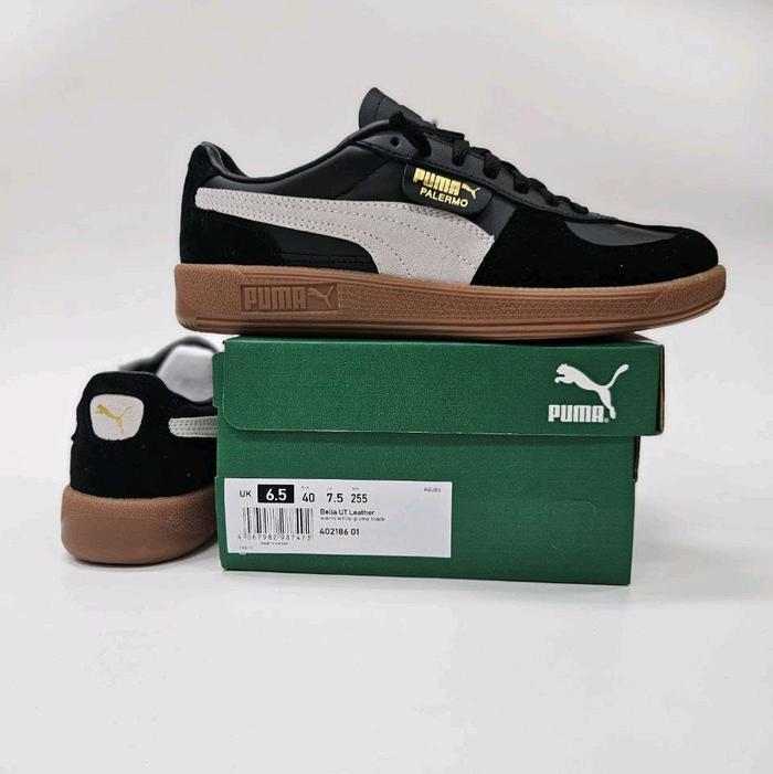 PM330 Puma Palermo Sepatu kets Sneakers Kasual Fashion Streetwear Unisex Pria Wanita