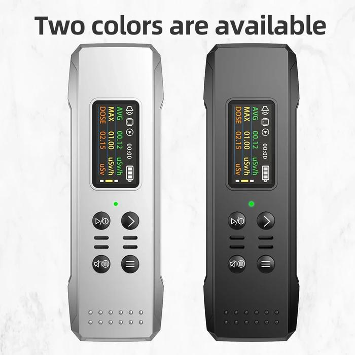 Nuclear Radiation Detector Handheld Geiger Counter TFT Display X-rays γ-rays β-rays Detecting Tool R