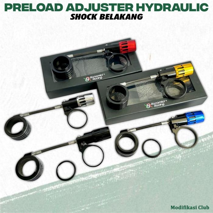Preload adjuster adjustable shock tabung atas kiri belakang bonamici Vietnam Preload Adjuster Shockb