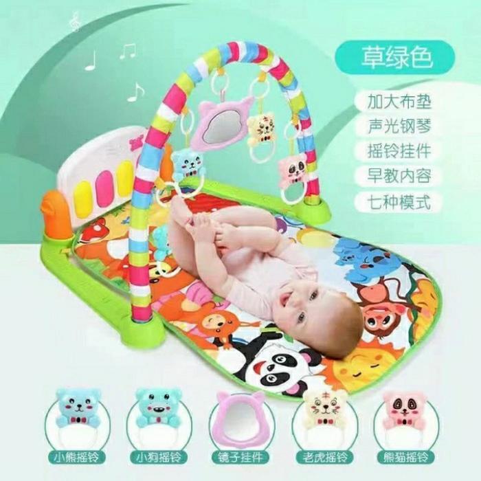 Lariss Maniss Piano Gym Rack Baby/ Tempat Tidur Bayi + Mainan