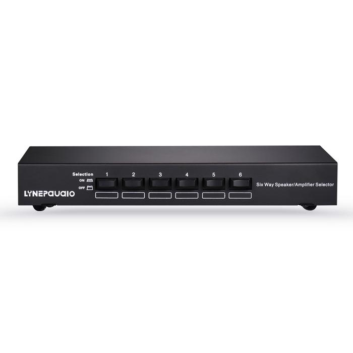 6 Pair Single Source Speaker Selector Bidirectional Connection Stereo