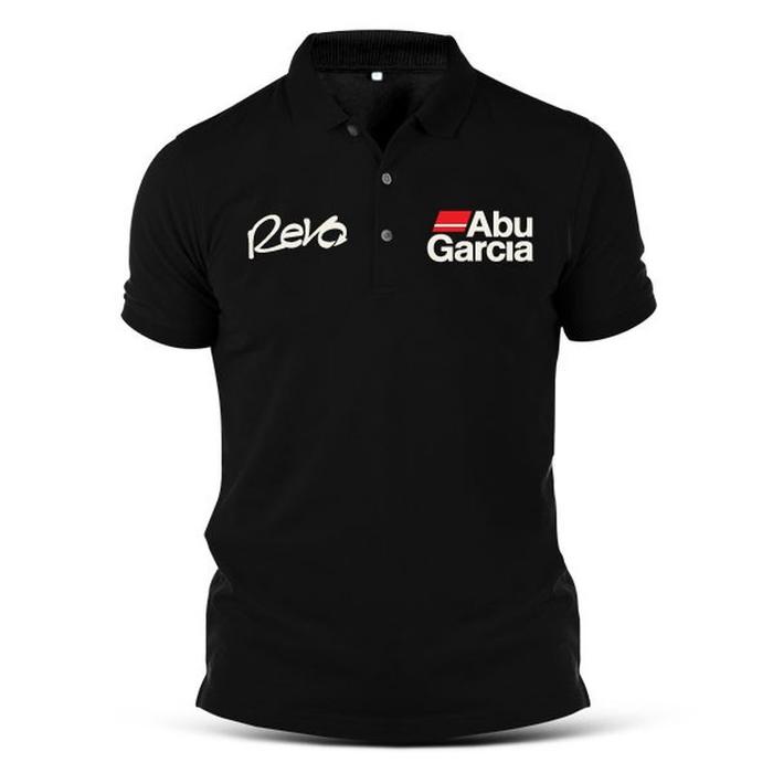 BISA COD - Men's T-Shirt Abu Garcia Revo Panmping Umpan Reel Lure Rod Line Polo Shirt_i74