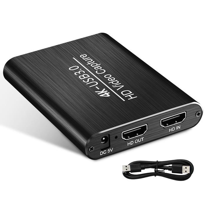 UeeVii 4K Audio Video Capture Card Game Capture Card USB 3.0 with
