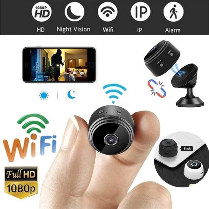 Mini WiFi IP Camera CCTV Full HD 1080P Kamera pengintai kecil A9 Spy Camera