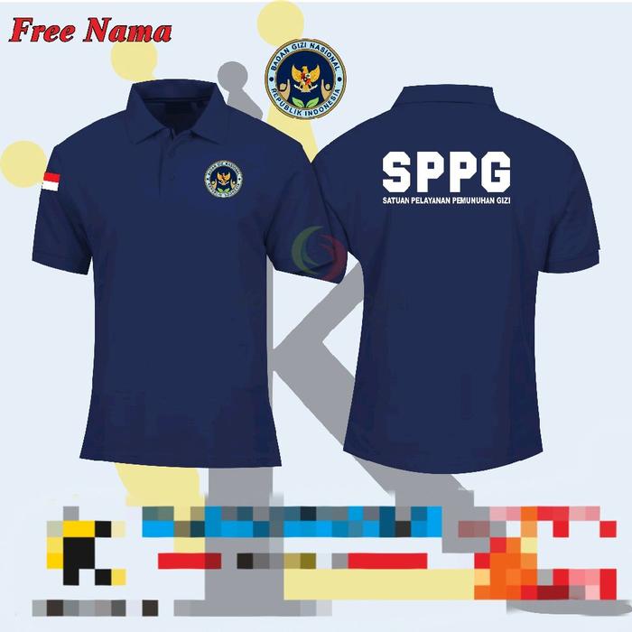 KAOS POLO KERAH PENDEK SPPG BGN