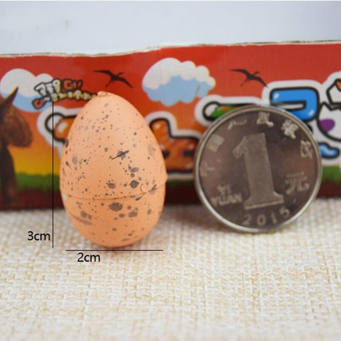 60pcs Magic Dinosaur Eggs Hatching In Water Growing Dinosaur Egg