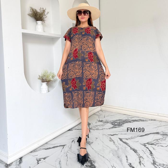 Daster batik cap fuji ld 105cm By vitela