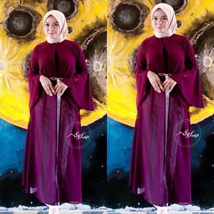 LIDYA OUTER CERUTTY BABYDOLL LONG OUTER