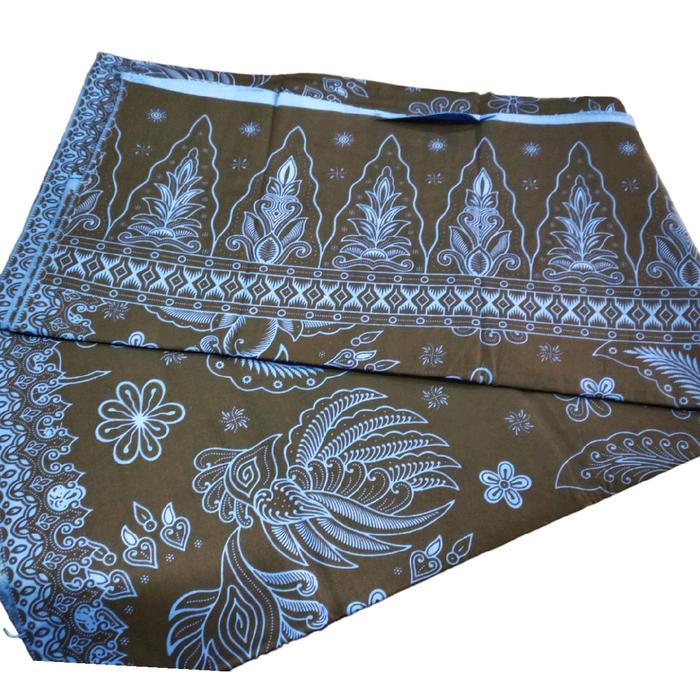 BAHAN BATIK BADUY BIRU MOTIF GARUDA / KAIN PANJANG BATIK BADUY BIRU MOTIF GARUDA