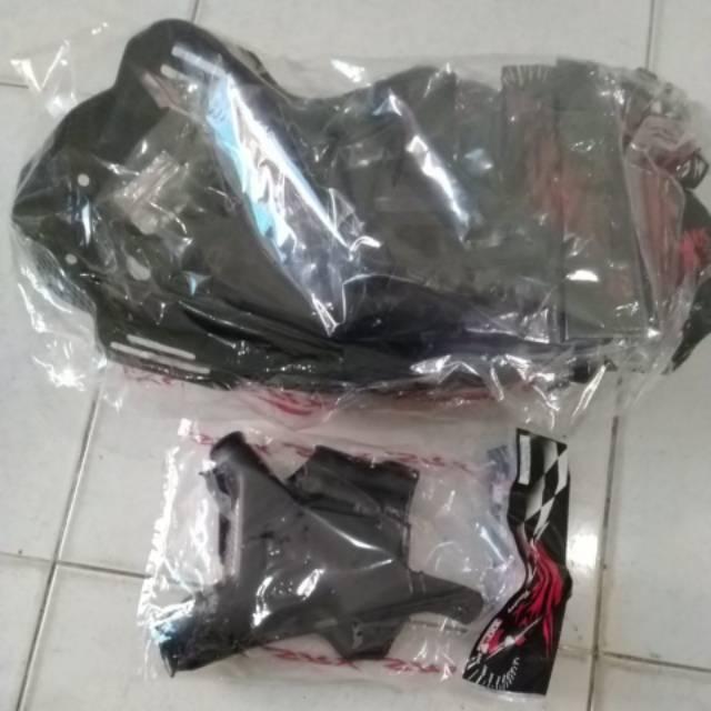 tutup mesin crf 150l full set / engine guard crf 150l ful / engine gat crf 150 full plastik abs sepe