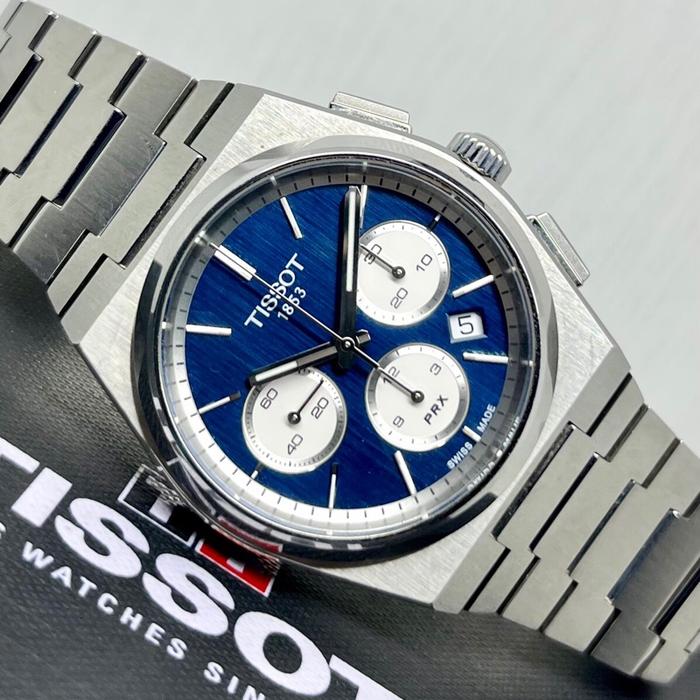 Tissot prx chronograph blue