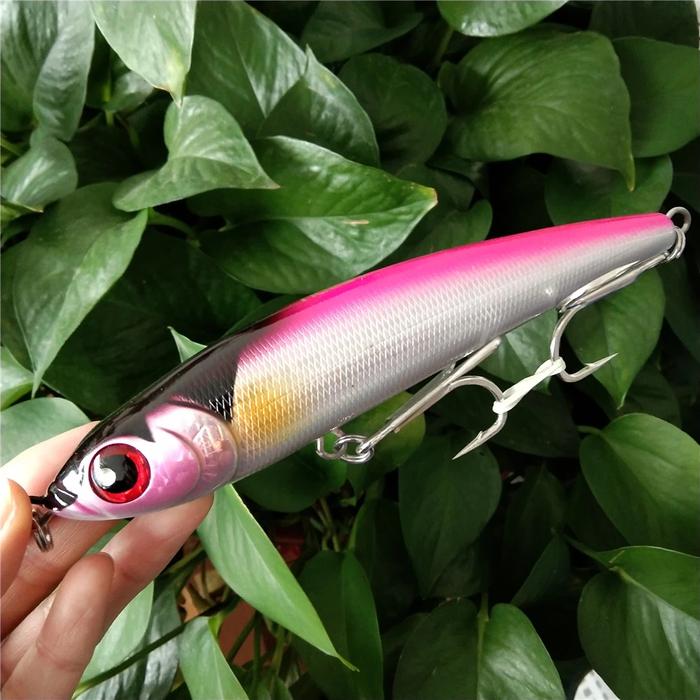 Noeby 3pcs GT tuna stickbait lure boat lure fishing lure sinking