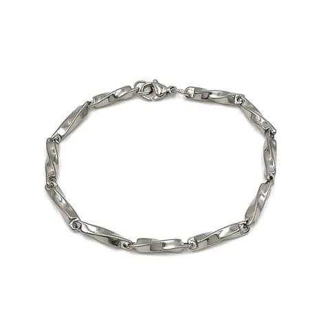 GELANG TANGAN TITANIUM PRIA WANITA MODEL KOREA GAYA KEKINIAN ANTI KARAT Bracelets kalung bioglass