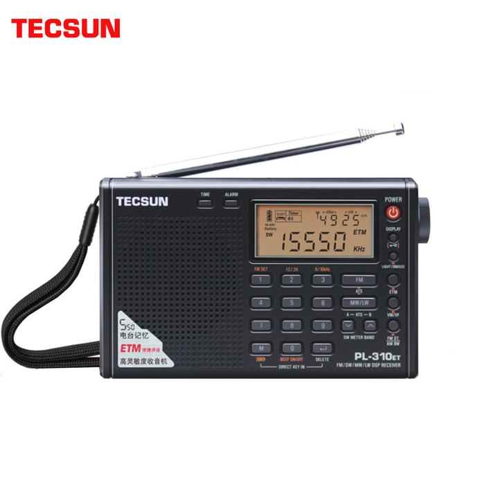 Tecsun PL-310ET Full Radio Digital Demodulator FM/AM/SW/LW Stereo
