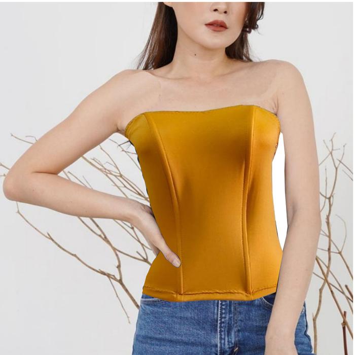 Longtorso Kaos Kamisol Bustier Kemben Daleman Kebaya Merah Dalaman Katun Bra Korset Nyaman Cantik Hi