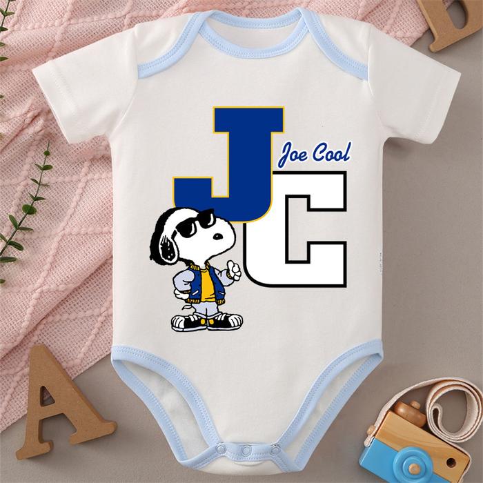 Charlie Brown/Snoopy MINISO 100% Cotton Jumpsuit Baby Cloths Onesie Bodysuit for 0 To 12 Months Newb