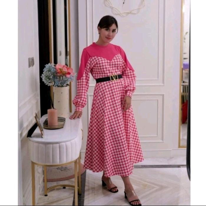 Nindy Midi dress gamis nabila gamis selebgram kekinian