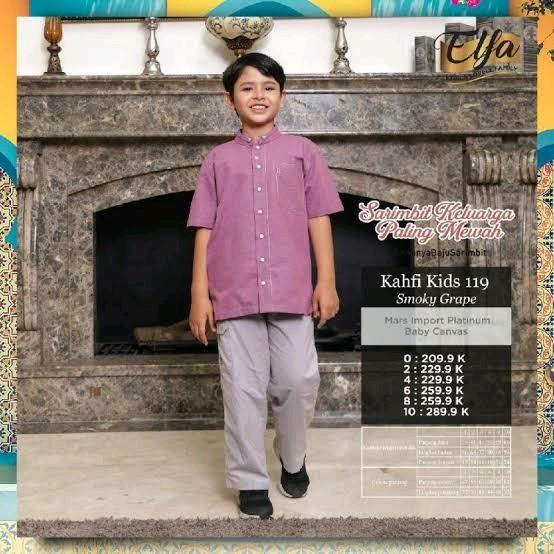 baju koko anak kahfi kids 199