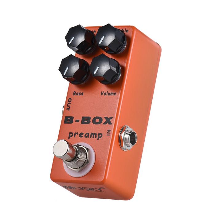 MOSKY B-Box Overdrive Electric Bass Guitar Effect Pedal Preamp