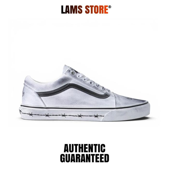 Travis barker x vans old skool white