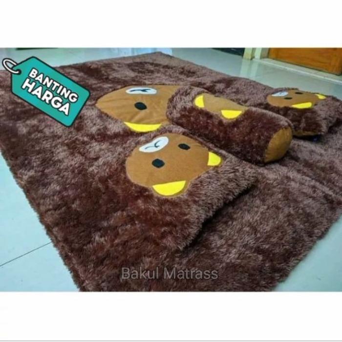 Surpet Bulu Rasfur Karakter / Kasur Surpet Karakter Bulu Tebal / Kasur Bulu