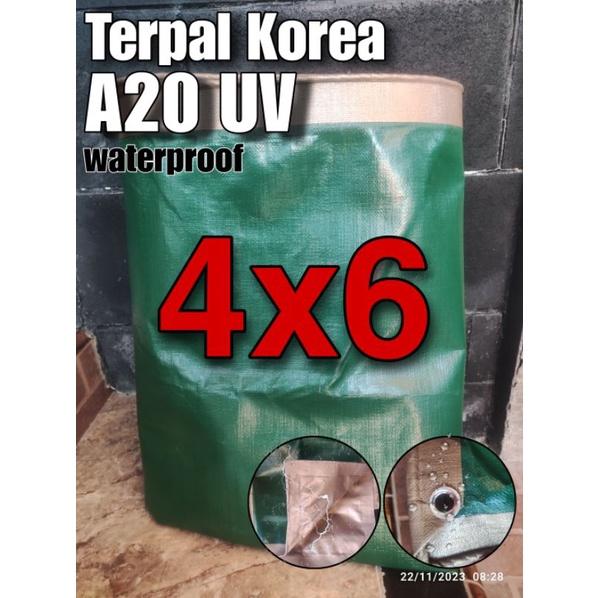 Terpal Korea A20 Ukuran 4x6 Meter