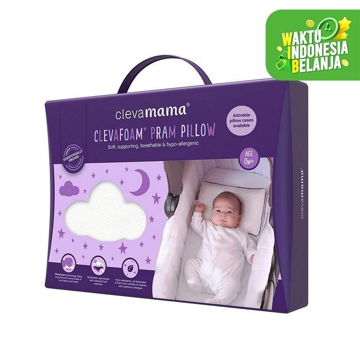 Clevamama 2019 Clevafoam Pram Pillow Pram -Gratisongkir