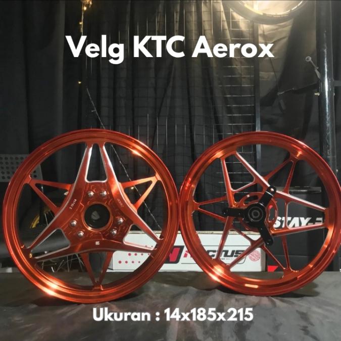 VELG KTC TOPAZ 2 TONE AEROX 14X185/215 - VELG KTC AEROX