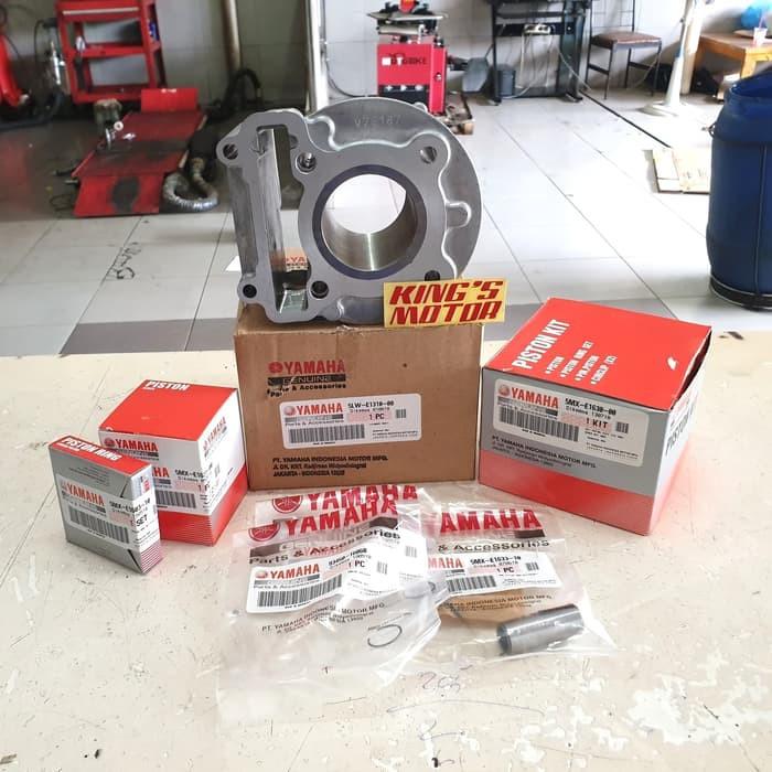 FREE ONGKIR BLOK SEHER, PISTON KIT MIO SPORTY, SMILE, SOUL, NOUVO, FINO KARBU