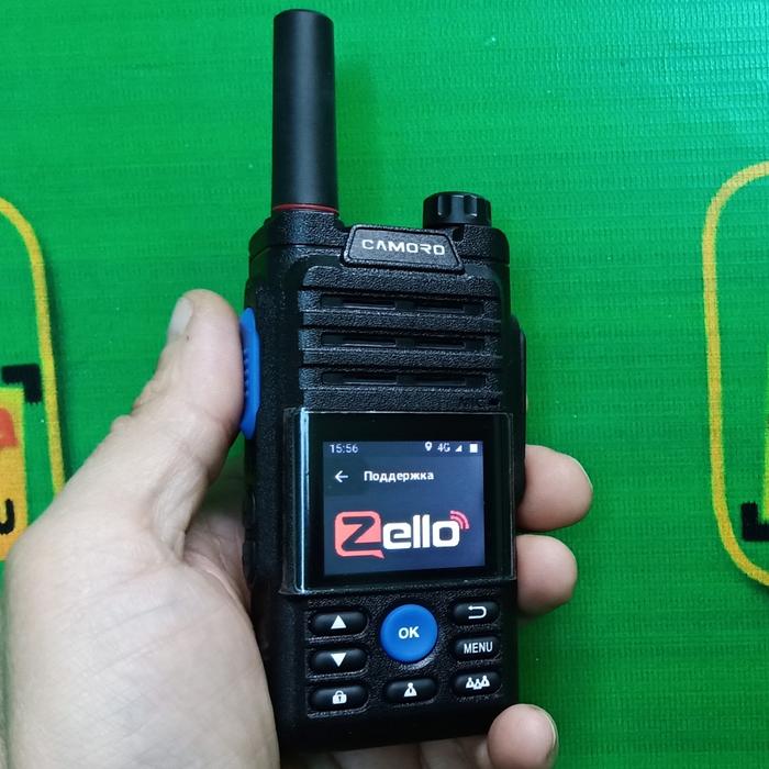 Zello Walkie Talkie 4g Radio With Sim Card Wifi Bluetooth Long Range