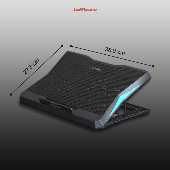 Gaming Cooling Pad Laptop 6 Fan -7RCF18BK  Black