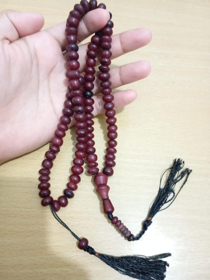 TASBIH BIJI POCOK(BUAH GEBANG) 8MM 99BUTIR